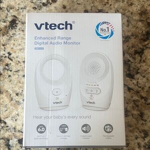 VTech White Digital Audio Monitor